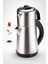 Paslanmaz Çelik Elektrikli Çay ve Kettle Seti, Dayanıklı ve Şık Tasarım 1
