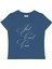 Can't Care Baskılı Baby Tee Crop Top 1