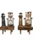 Zeroshop Deniz Feneri Kum Saati Ahşap Görünümlü Vintage Tarz Biblo 2