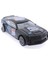 Die Cast Çek Bırak Metal Siyah Yarış Arabası 43 1