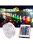 Su Geçirmez Kumandalı Renk Değiştiren Rgb Su Altı LED Lamba Spot 1