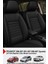 Stone Deri Oto Koltuk Kılıfı - Bel Destekli (Peugeot 206-207-208-306-307-407 Uyumlu) 1