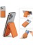 Tmw4 Magsafe Uyumlu Kart Taşıma ve Telefon Stand Özellikli Katlanabilir Manyetik Deri Cüzdan Kartlık 4