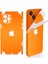 Apple Iphone 14 Plus Full Kaplama Koruma Sticker Kılıfsız Kullanım Çizilme Önleyici Turuncu 1