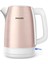 1,7 Litre Pembe Çelik Çaydanlık Gizli Rezistanslı, Şık ve Kullanışlı Tasarım 5