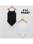 Kız Çocuk Ip Askılı Çıtçıtlı Body 4523 2'li Paket 1