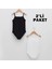 Kız Çocuk Ip Askılı Çıtçıtlı Body 4523 2'li Paket 2