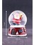 Yılbaşı Yeni Yıl Noel Baba Temalı Orta Boy Işıklı Kar Küresi 9 cm A 1