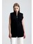 Beli Stoperli Uzun Fermuarlı Yelek 2