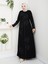 Lotus Çiçek Taşlı Büyük Beden Anne Elbisesi 5