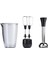 Şık Siyah Robot Blender Seti, Çok Fonksiyonlu ve Dayanıklı Tasarım 4