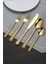 30 Parça 6 Kişilik Gold Çelik Yemek Kaşık Çatal Bıçak Seti MT226SR 2
