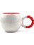 Taç Takmam Çünkü Zaten Işıldıyorum.el Yapımı Krem Parlak Puf Kupa - El Işçiliği Hediyelik Kupa Bardak Mug 2