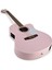 Jade Classıc Ppop Elektro Akustik Gitar, Pastel Pınk Open Pore 2