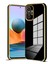 Xiaomi Redmi Note 10 Pro Uyumlu Kılıf Parlak Kenarlı Altın Işlemeli Kamera Korumalı Kapak 2