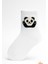Sevimli Panda Figürlü Çocuk Çorap Pamuklu Günlük ve Okul Çorabı Kız ve Erkek Çocuk Panda Çorap 3