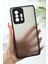 Xiaomi Mi 11T 5g Uyumlu Kılıf Kamera Korumalı Renkli Tuşlu Transparan Kapak 1