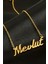 Msa-Shop Mevlüt Isimli Kolye -Sarı 1