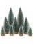 9 Adet Nevada Mini Çam Ağacı Uçlarına Kar Yağmış Karlı Yılbaşı Hediyesi 15-12-8 cm 6