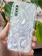 Samsung Galaxy A30S - A50 Kılıf Parlak Hologramlı Kelebek Desenli Darbe Emici Kamera Korumalı Renkli Silikon 4