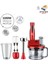 Yüksek Performanslı Turbo Mutfak Robotu Blender 1,5 Lt Kırmızı 7