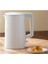 Beyaz Çelik Su Isıtıcı Kettle, El Yakmayan Güvenli Tasarım 1