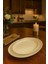 Seashell Porselen 2'li 36 ve 28 cm Oval Kayık Tabak 2