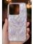 Vivo Y36 Kılıf Parlak Hologramlı Kelebek Desenli Darbe Emici Kamera Çıkıntılı Renkli Silikon 1