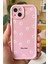 Apple iPhone 13 Kılıf Yumuşak Dokulu Papatya Desenli Yumuşak Kamera Korumalı Silikon Kapak 2