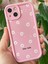 Apple iPhone 13 Kılıf Yumuşak Dokulu Papatya Desenli Yumuşak Kamera Korumalı Silikon Kapak 6