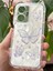 Realme C55 Kılıf Parlak Hologramlı Kelebek Desenli Darbe Emici Kamera Korumalı Renkli Silikon 6