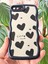Apple iPhone 7 Plus - 8 Plus Uyumlu Kılıf Aynalı Kalp Desenli Yumuşak Kenarlı Kamera Korumalı Silikon 2