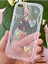 Apple iPhone 7 / 8 Plus Kılıf 3D Kalpli Inci Tasarımlı Desenli Kamera Korumalı Şeffaf Silikon Kapak 11