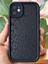 Apple iPhone 11 Kılıf Yumuşak Siyah Leopar Desenli Yumuşak Kamera Korumalı Silikon Kapak 3