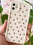 Apple iPhone 11 Kılıf Kamera Korumalı Silikon Renkli Kalp Tasarımlı Kamera Korumalı Silikon Kapak 2