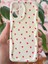 Xiaomi Realme 10 4g Kılıf Kamera Korumalı Dalga Kenarlı Kırmızı Kalp Desenli Silikon Kapak 3