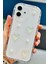 Samsung Galaxy A06 Kılıf 3D Kalpli Inci Tasarımlı Desenli Kamera Korumalı Silikon Kapak 2