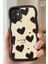 Apple iPhone 11 Kılıf Aynalı Kalp Desenli Yumuşak Kenarlı Kamera Korumalı Silikon Kapak 3
