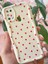 Samsung Galaxy A21S Kılıf Kamera Korumalı Dalga Kenarlı Kırmızı Kalp Desenli Silikon Kapak 4