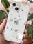 Apple iPhone 14/13 Uyumlu Kılıf Tasarımlı Desenli Kamera Korumalı Şeffaf Çiçek Esnek Yumuşak Silikon Kapak 3
