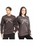 Unisex Sweatshirt Saturo Kahverengi 1