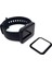 Xiaomi Redmi Watch 2 Lite Uyumlu Tam Kaplayan Ultra Ince Kavisli Siyah Çerçeveli Saat Ekran Koruyucu Pet 2