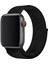Apple Watch 10/11/9/8/7/6/5/4/3/SE/ULTRA/HK/PRO/MAX 49MM 46MM 45MM 44MM 42MM KRD-03 Akıllı Saat Kordonu Hasır Dokuma Kordon Kayış Bileklik Siyah 9