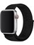 Apple Watch 10/11/9/8/7/6/5/4/3/SE/ULTRA/HK/PRO/MAX 49MM 46MM 45MM 44MM 42MM KRD-03 Akıllı Saat Kordonu Hasır Dokuma Kordon Kayış Bileklik Siyah 11
