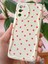 Samsung Galaxy S20 Fe Kılıf Kamera Korumalı Dalga Kenarlı Kırmızı Kalp Desenli Silikon Kapak 5