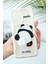 Samsung Galaxy S20 Fe Uyumlu Kılıf Tasarımlı Desenli Kamera Korumalı Panda Beyaz Püsküllü Silikon Kapak 1