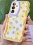 Samsung Galaxy S23 Fe Uyumlu Kılıf Tasarımlı Desenli Kamera Korumalı Papatya Çiçek Renkli Silikon Kapak 6