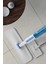 Su Hazneli Mop Takımı Mikrofiber Temizlik Özelliği 126 cm Uzunlukta Beyaz Mavi 8