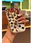 iPhone 13/14/15 Kılıf Hologramlı Kırmızı Leopar Desenli Darbe Emici Kamera Korumalı Silikon 3