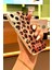 iPhone 13/14/15 Kılıf Hologramlı Kırmızı Leopar Desenli Darbe Emici Kamera Korumalı Silikon 5